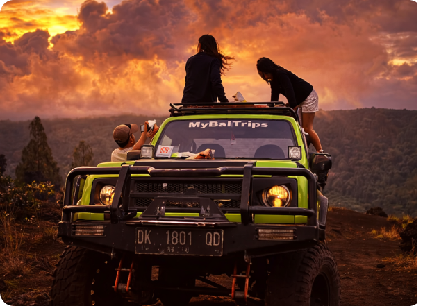 Mount Batur Trekking vs Jeep Tour