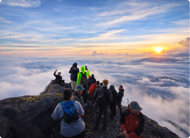 mount agung trekking experience with guide